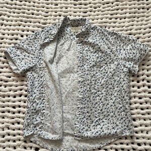 Denim & Supply Ralph Lauren Blue Floral Shirt